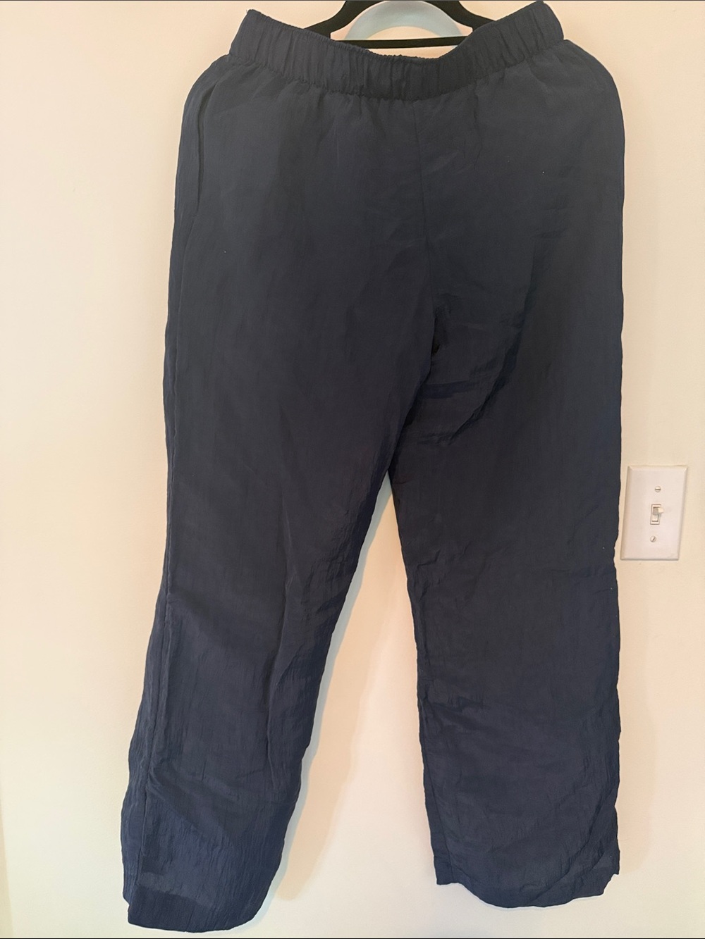 Abercrombie & Fitch Navy Elastic Waist pants